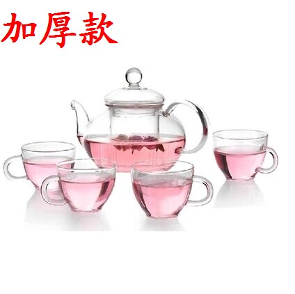 包邮加厚耐热耐高温玻璃茶具整套套装花草茶壶水壶功夫茶具套组