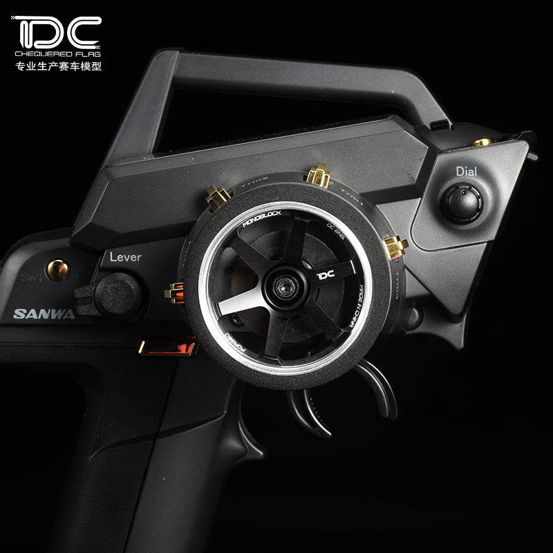 DC模型 铝合金 遥控器 升级手轮 SANWA MT4 MT4S用 RC遥控车改装