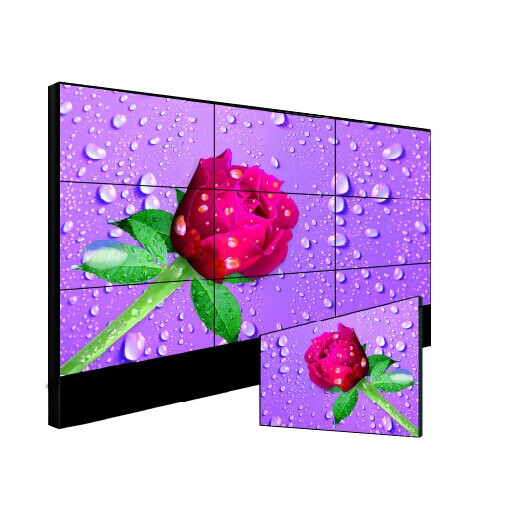 55寸液晶拼接屏超窄边5.5无缝拼接墙内置液晶拼接盒监控电视墙