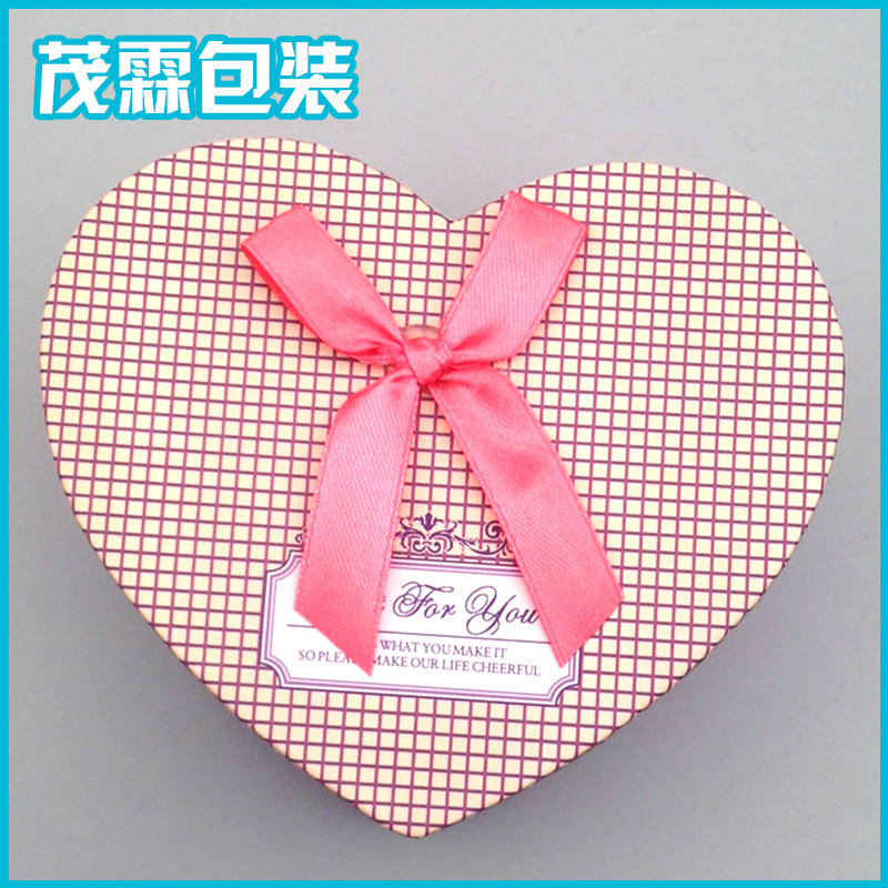 厂家直销 义乌专业心形节日礼盒 纸质巧克力包装盒