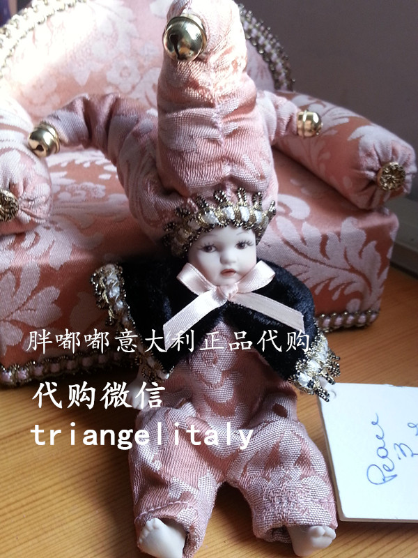 现货意大利代购冲上云霄原版Triangel陶瓷娃娃缘分天使老奶奶家