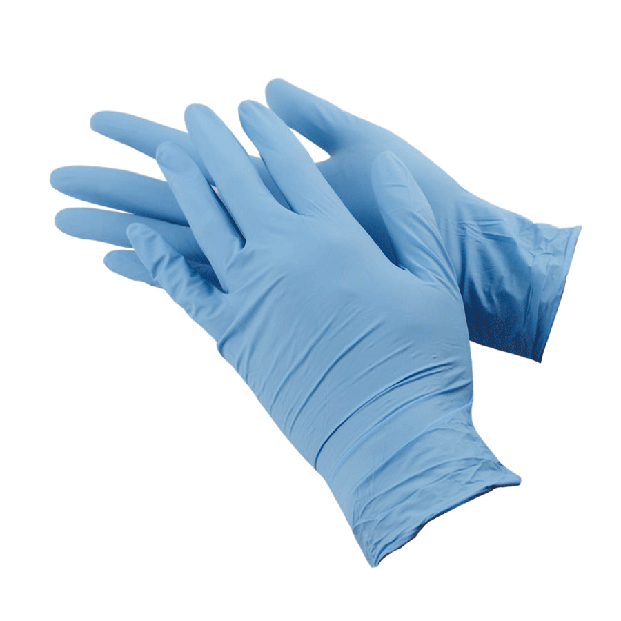 正品森保一次性手套加厚丁腈手套厨房家务实验工作防护手套劳保