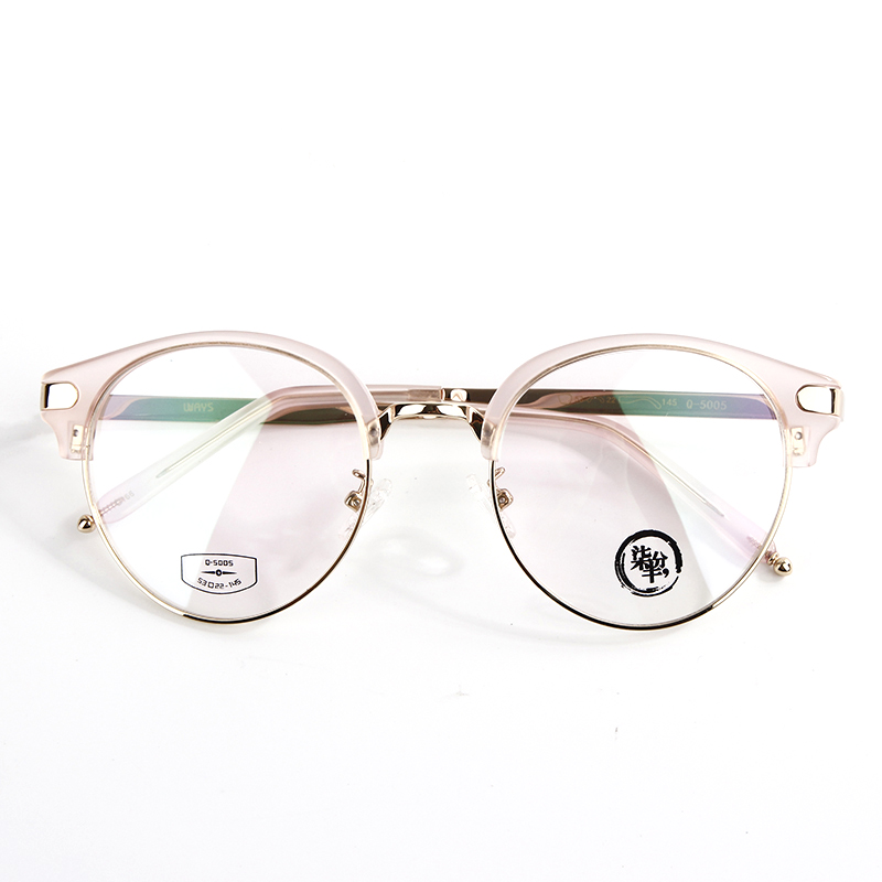 柒半分复古眼镜框男女潮韩版全框板材眼镜架成品配近视眼镜5005