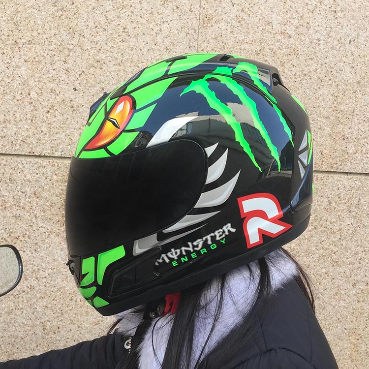 摩托车头盔全盔男女越野赛车防雾全罩式四季头盔个性跑盔