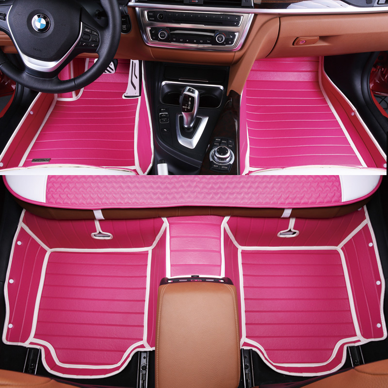 女性汽车脚垫全包地毯适用于SMART极光奔驰CLA200 GLE SLK地垫