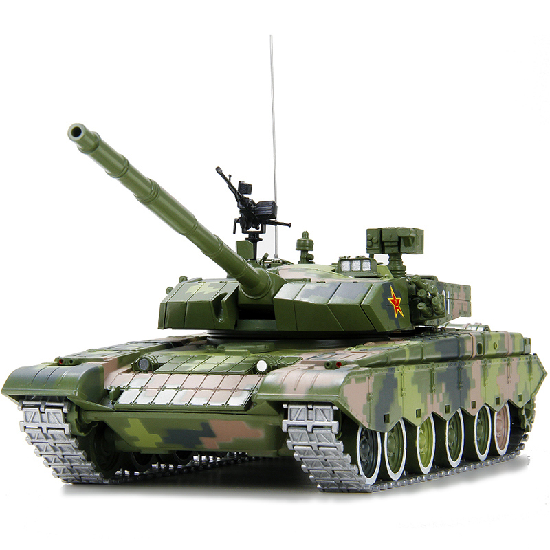 1:26合金99A主战坦克模型T99式大改金属装甲车军事仿真成品摆件