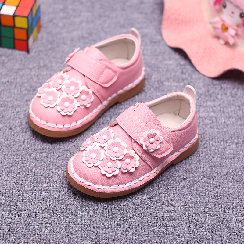 1-2-3岁半女童韩版公主皮鞋儿童单鞋春秋季新款女宝宝小孩软底鞋