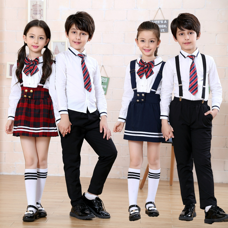 小学生校服英伦学院风班服男女儿童装韩国春秋套装幼儿园园服定制