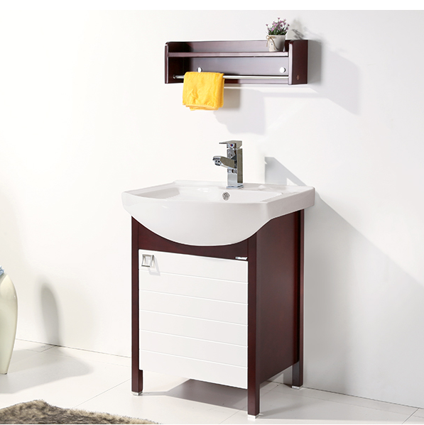 心海伽蓝浴室柜洁具 橡木卫浴柜 阳台洗衣柜带搓衣板WX027洗簌台