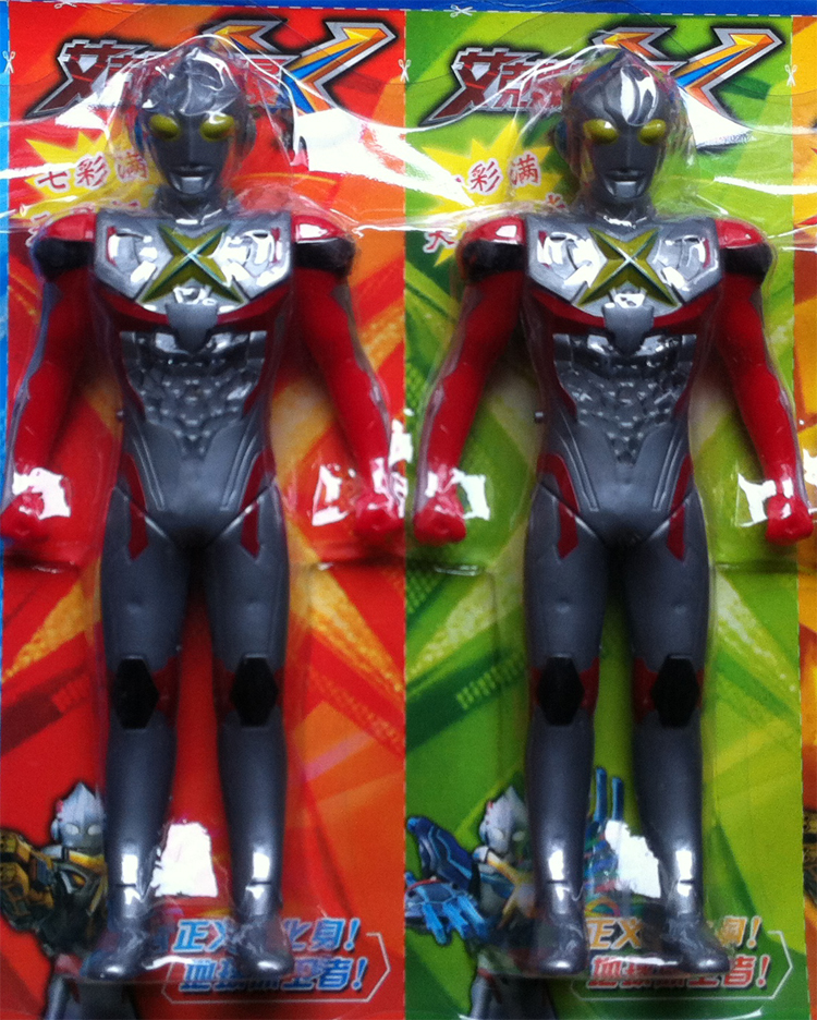 【包邮】大号奥特曼银河艾克的斯迪迦泰罗超人公仔机器人玩偶玩具