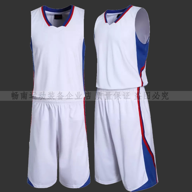 NBA全明星快船队新款篮球服主快船球衣成人儿童空白版训练服组队