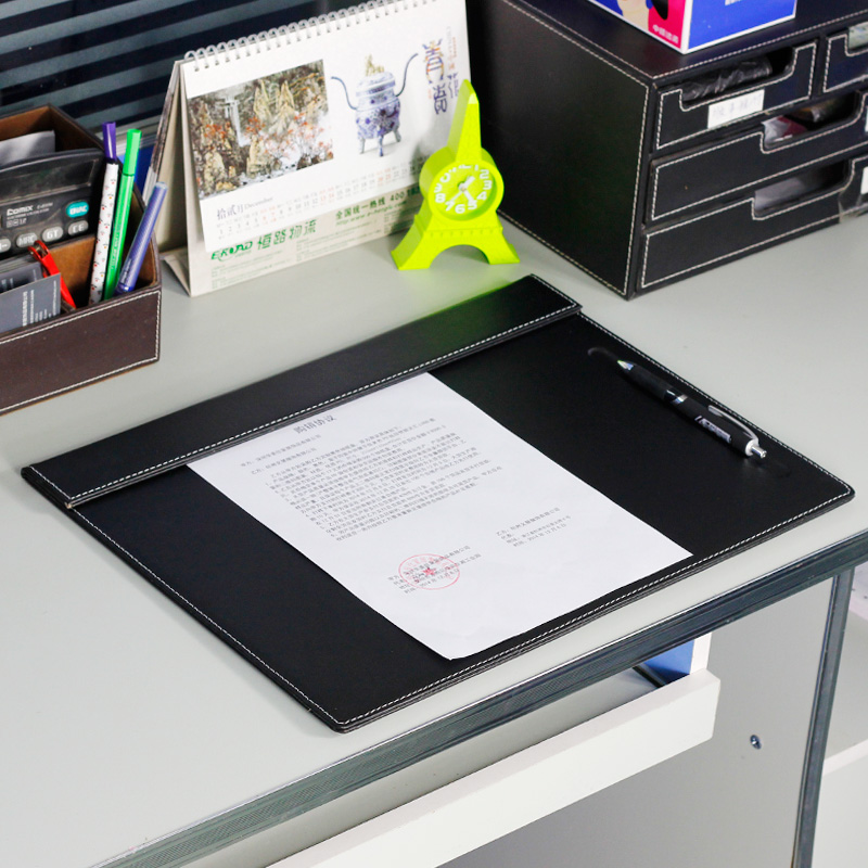 高档皮质办公桌垫 A4纸会议垫 创意大班台垫 电脑桌垫 韩国 包邮