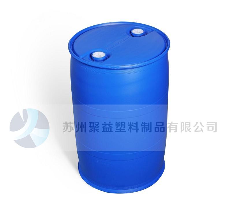 8.5KG平面双环包装塑料桶 200公斤大蓝桶 200L闭口桶 200升塑料桶