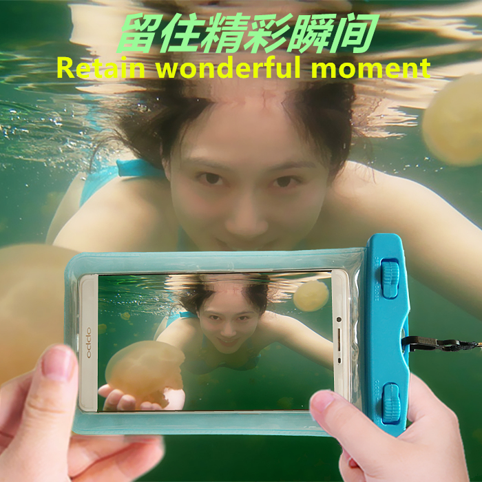 6plus手机防水袋 三星小米华为苹果通用触屏漂流包游泳潜水套批发