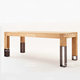北欧实木家具创意长方形会议桌长桌个性办公桌工作台酒吧桌咖啡桌