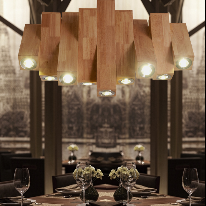 设计师个性艺术吊灯 北欧宜家餐厅客厅实木创意酒店会所工程灯具