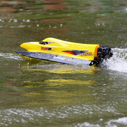 环奇遥控快艇 高速赛艇 超大防水遥控船水冷充电儿童电动玩具船模