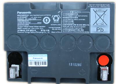 Panasonic松下蓄电池LC-Y1238ST 12V38AH 应急灯 照明ups电源