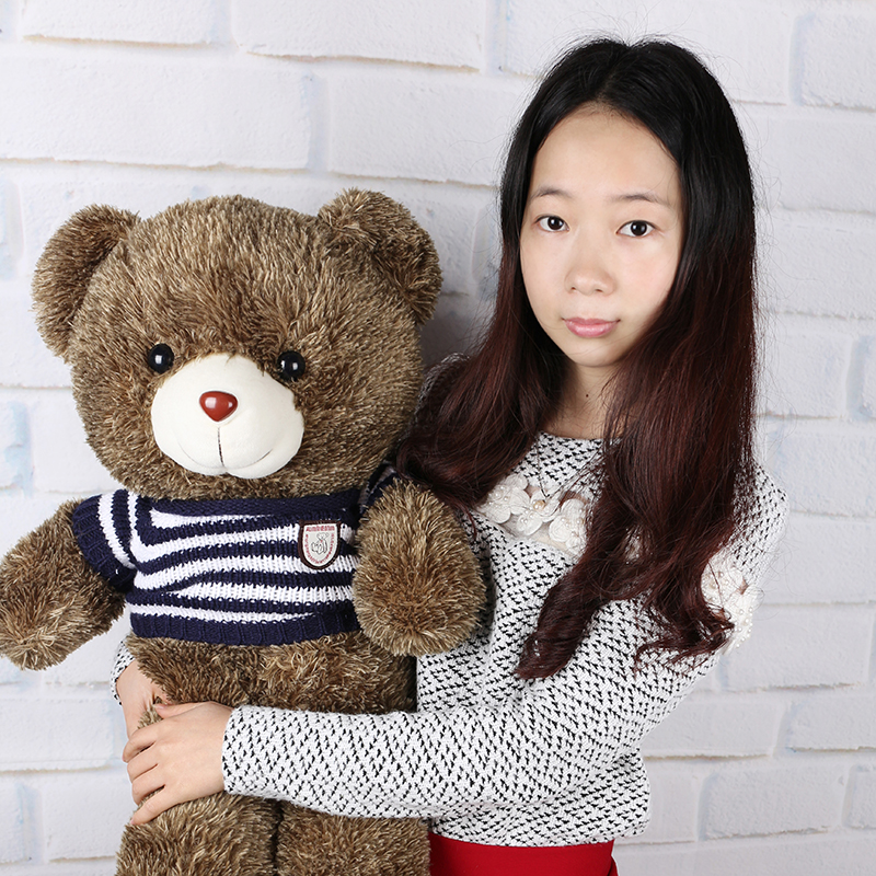 正版毛绒玩具大号布娃娃泰迪熊1米公仔抱抱熊儿童节礼物女生61