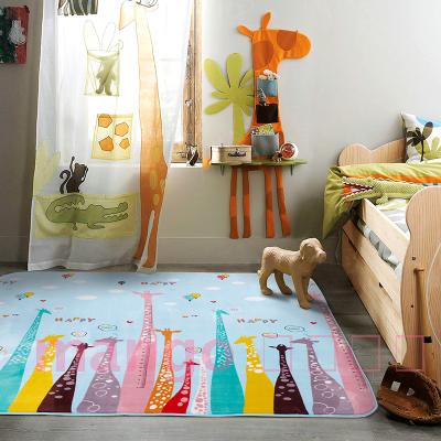 卧室婴儿爬爬垫可折叠机洗客厅儿童宝宝游戏垫家用孩子防滑垫爬垫