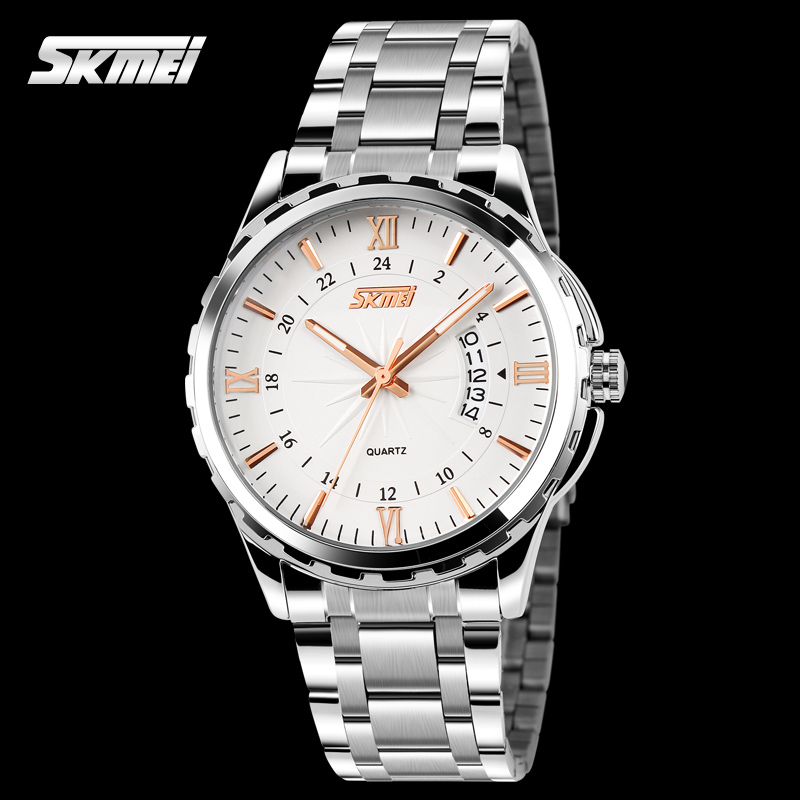 正品 瑞士钢带男士手表时尚潮流男表休闲商务男人手表非机械手表