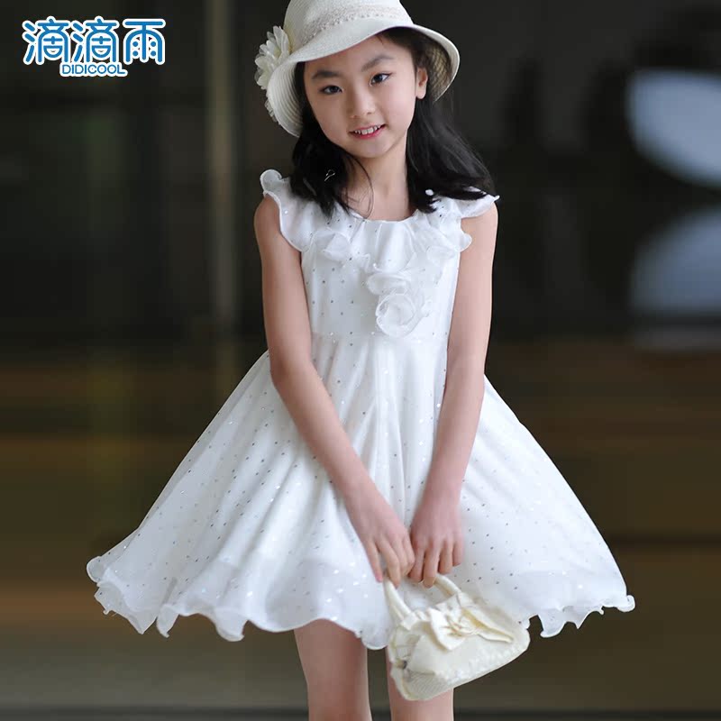 童装儿童女童夏装连衣裙子公主裙2016新款款 韩版夏季