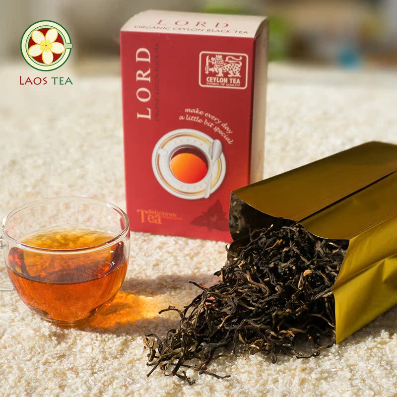 【满4送1】LORD锡兰风味红茶 老挝进口有机红茶奶茶 出口斯里兰卡