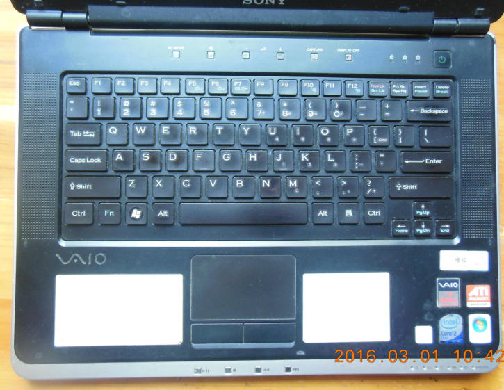 SONY PCG 5K2T， 原装拆机配件，键盘，液晶，外壳等