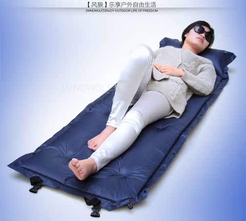 风狼户外防潮垫加厚加宽单人午睡垫可拼接双人帐篷地垫自动充气垫