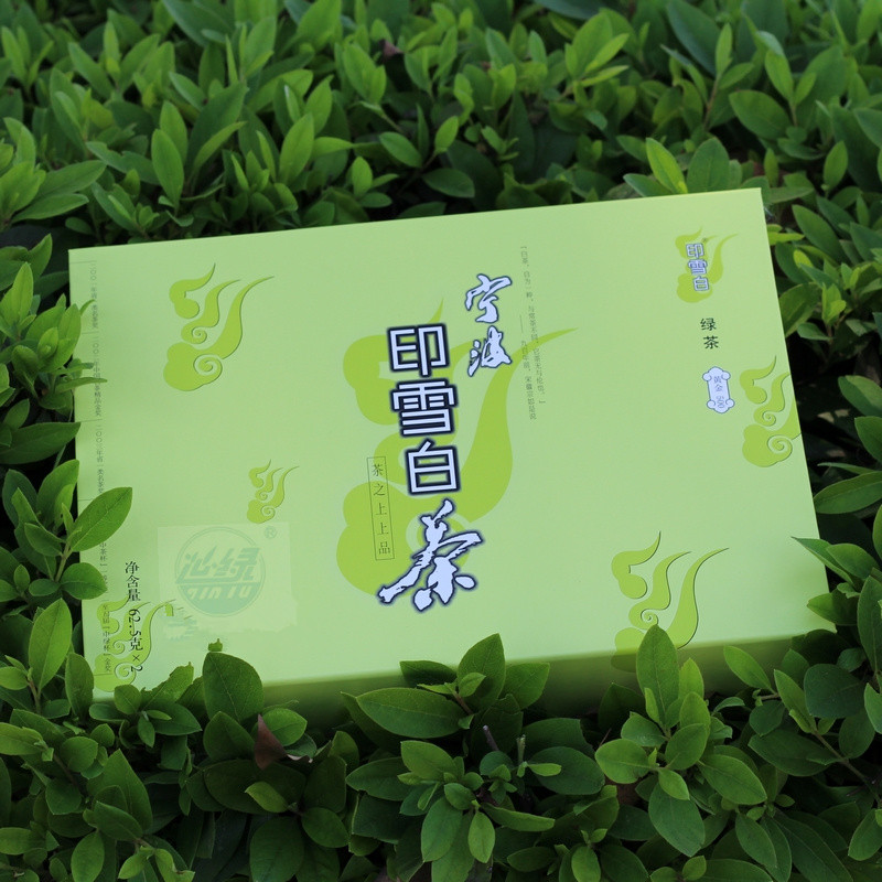 2016新绿茶印雪宁波白茶黄金500曲毫春茶叶余姚特产瀑布仙茗125克