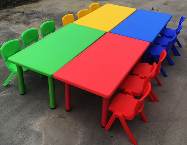 幼儿园桌椅儿童学习游戏塑料桌子长方形课桌椅厂家直销儿童椅子