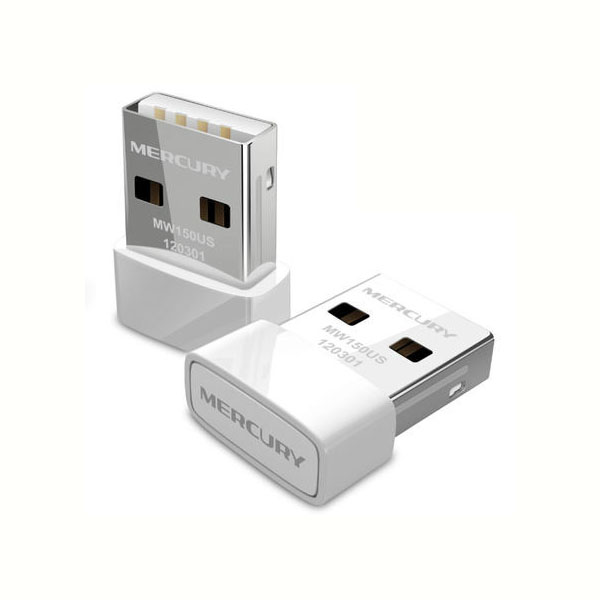 水星 MW150US USB无线网卡AP 150M 随身wifi 台式机 wifi接收器