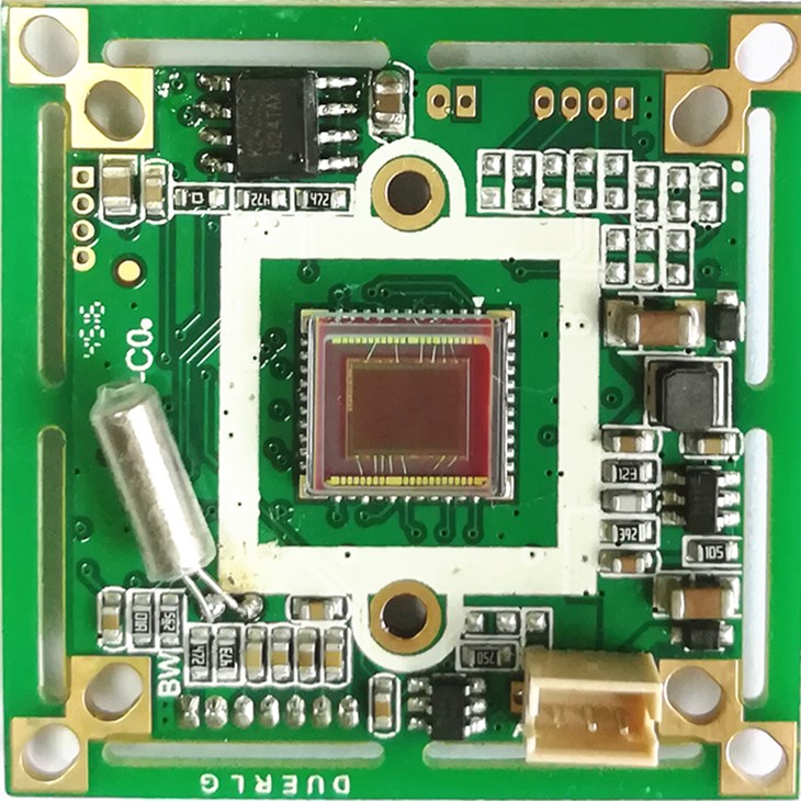 ccd芯片 监控主板 松下方案760H 600线模拟CCD板机 真功夫安防