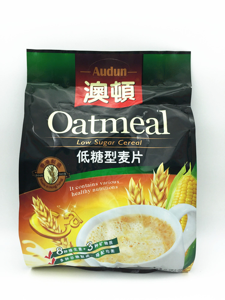 包邮 香港进口 澳顿低糖型麦片 600g（30×20包）袋装 低糖低热量