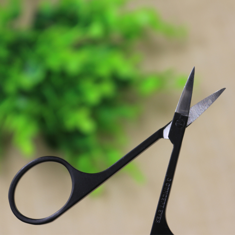 韩国正品3ce修眉剪刀化妆工具不锈钢小剪刀方便使用