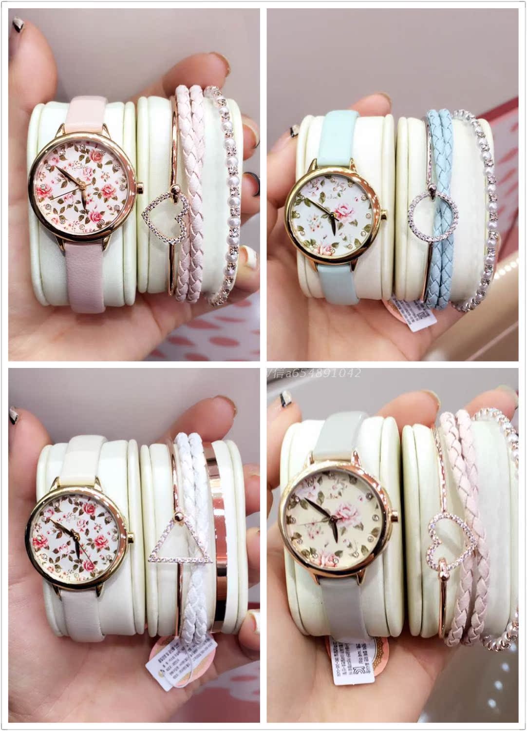 现货包邮韩国CLUE专柜正品代购4月新款特价2.8表盘韩范石英女手表