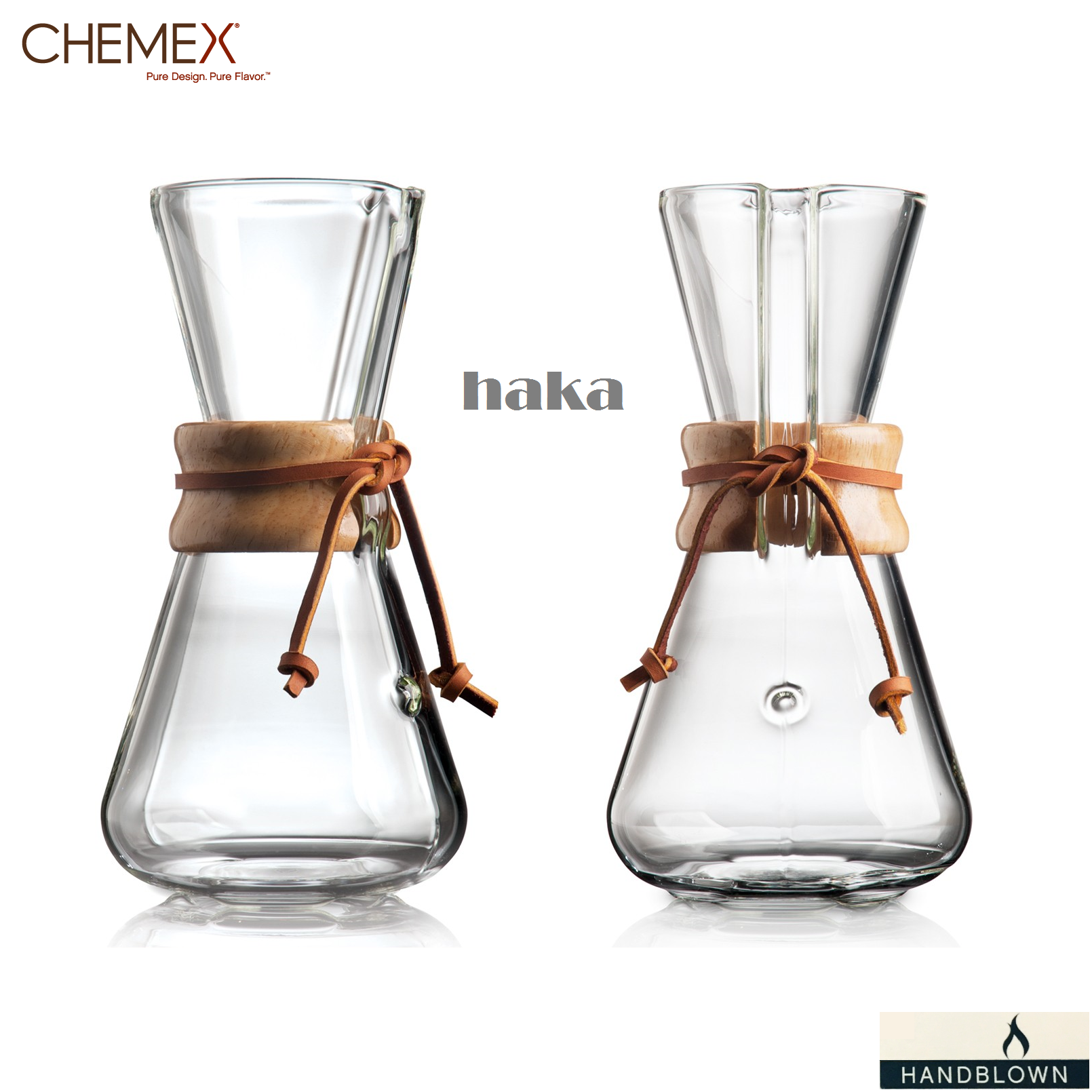美国代购  Chemex Handblown 手工制作系列 手冲咖啡滤壶