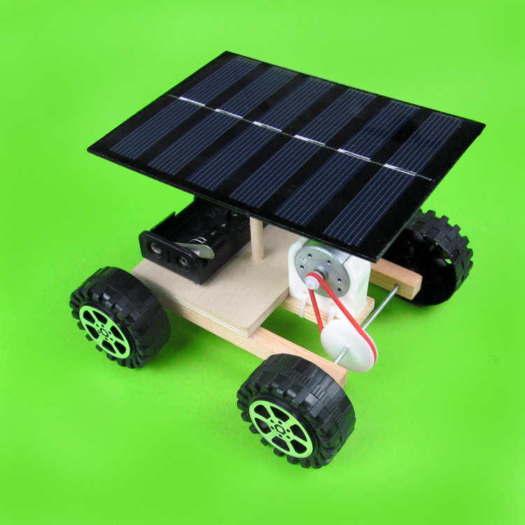 太阳能小车 DIY科技小制作中小学科普手工益智拼装材料玩具模型