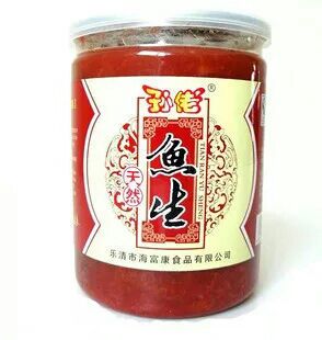 孙佬鱼生  (白大生)腌制水产萝卜丝 鱼生 开罐即食 500g*2瓶