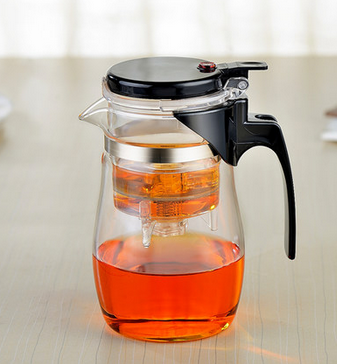 飘逸杯正品 台湾耐热玻璃泡茶壶可拆洗过滤冲茶器玲珑杯玻璃茶具
