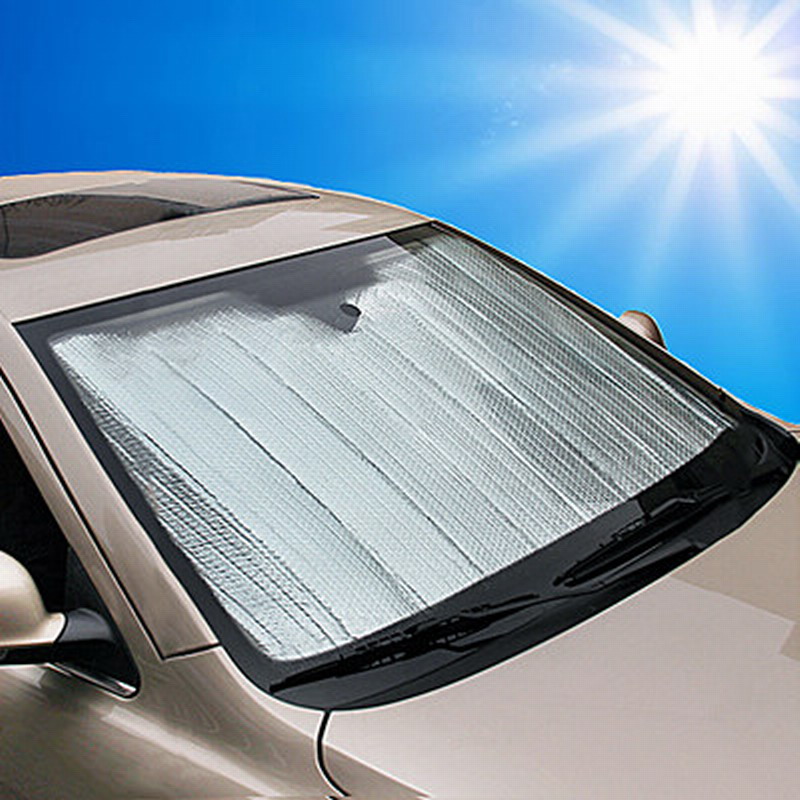 包邮汽车遮阳挡车用太阳挡 通用加厚前挡风玻璃罩隔热防晒遮阳板