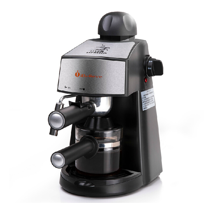爱本立CM6811咖啡机家用意式商用高压力蒸汽打奶泡自动爆款免邮