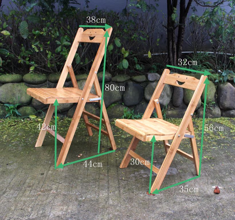 新品包邮楠竹制靠椅便携式椅子儿童休闲靠背椅方便椅折叠椅实木椅