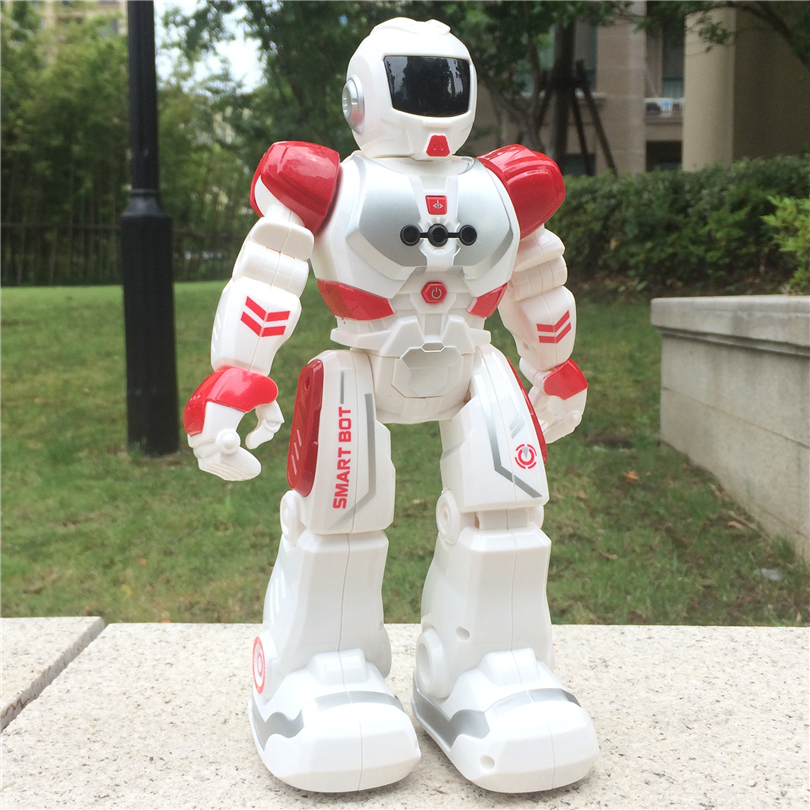 遥控智能充电机器人玩具手势感应电动音乐跳舞男孩3-6-8周岁玩具