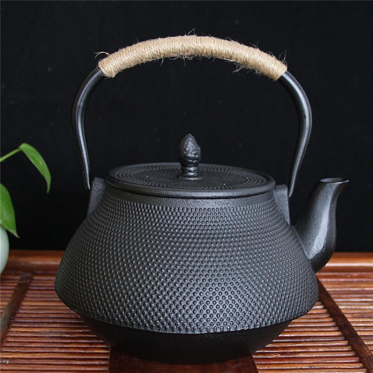清沁堂日本铁壶 铸铁茶壶 生铁壶南部铁壶 煮水煮茶超大容量2.0L