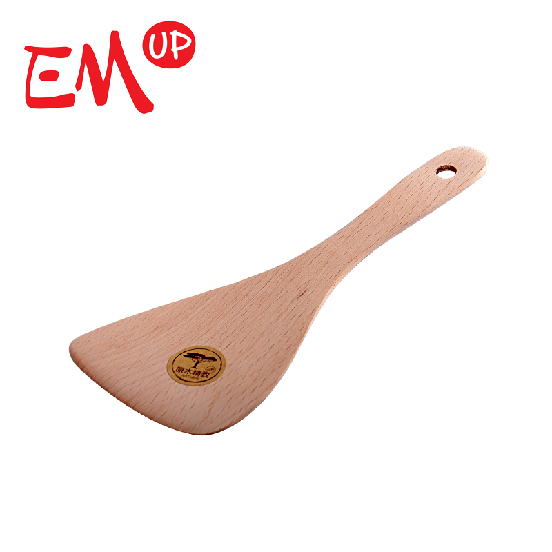 亿美木制饭勺饭瓢打饭勺木头饭勺子 长柄日式大饭勺木质 盛饭P35