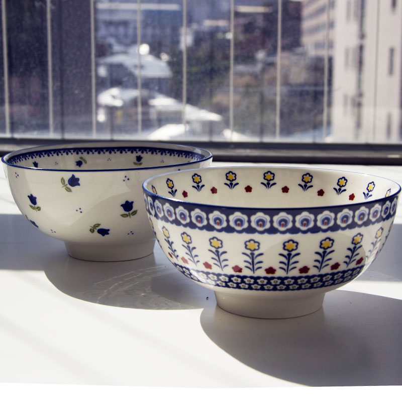 出口4.75英寸陶瓷碗家用米饭碗陶瓷碗套装小米饭碗小汤碗防烫瓷碗